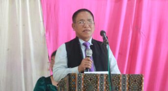 Puhpa M. Chiadung, EM, MADC ta Siata khih liata Teachers’ Day Celebration Programme hmâkhei
