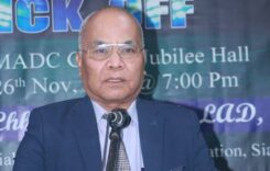 Puhpa K. Chhuabei, EM, MADC ta Shri K. Hrahmô, MLA Inter-Village Football Tournament 2025 Kick-Off Programme hmâkhei