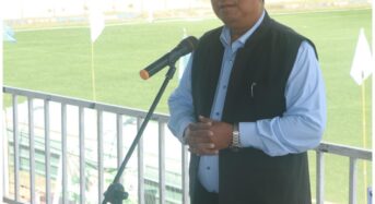 Puhpa M. Laikaw, Hon’ble CEM, MADC ta MADC CEM Trophy 2025 Final Match programme hmâkhei