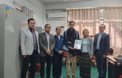 Pihnô N. Maki, DRCS nata Puhpa NS. Beihruasa, CAO, Cooperation Department, MADC zy ta Shri Udit Prakash Rai, IAS Commissioner & Secretary to the Government of Mizoram, Cooperation Department, Aizawl MINECO meeting hneikhei