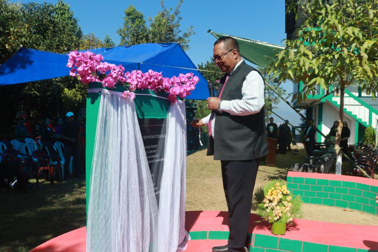 Puhpa M. Laikaw, Hon’ble CEM, MADC ta Pala Tipo View Point Complex a pahy