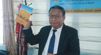 Puhpa K. Vanlalliana, ES, MADC ta Krista châta riahphapazy râhpathopa râh tlyna châbu a palâhâh