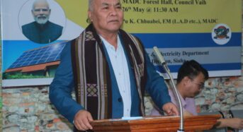 Puhpa K. Chhuabei, EM, MADC ta Awareness Programme on PM Surya Ghar Muft Bijli Yojana hmâkhei