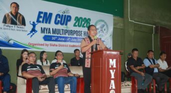 Puhpa T. Seido, EM, MADC ta EM Cup 2026 Badminton Final Match Programme hmâkhei