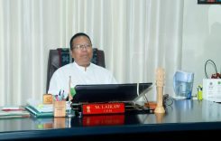 Puhpa M. Laikaw, CEM, MADC ta Media-zy Press Meet hneikhei