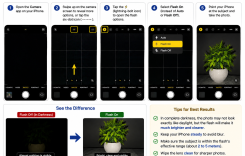 How to Take a Photo in Complete Darkness Using an iPhone