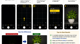 How to Take a Photo in Complete Darkness Using an iPhone