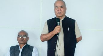 Puhpa K. Chhuabei, EM, MADC ta Meisatlâh-II liata Panchayat Bhawan a pahy