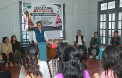 Puhpa MH. Tiabi, EM, MADC ta Felicitation Programme for Diploma in Fashion Designing Trainees hmâkhei